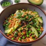 Crispy Gochujang Rice Salad