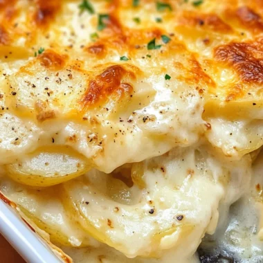 Easy Cheesy Scalloped Potatoes
