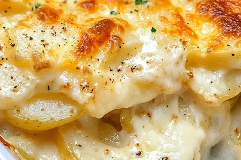 Easy Cheesy Scalloped Potatoes