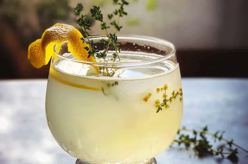 Elderflower Winter Gin Cocktail Recipe