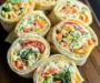 Fresh Vegetable Tortilla Roll Ups