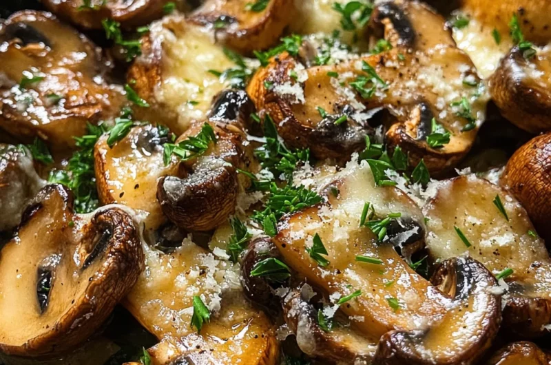 Garlic Parmesan Mushrooms