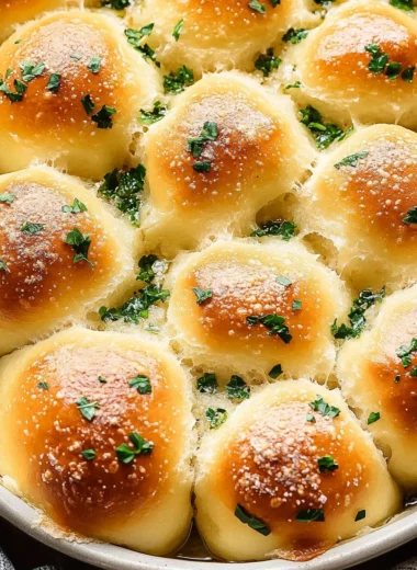 Garlic Parmesan Pull-Apart Bread