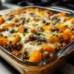 Ground Turkey Sweet Potato Casserole