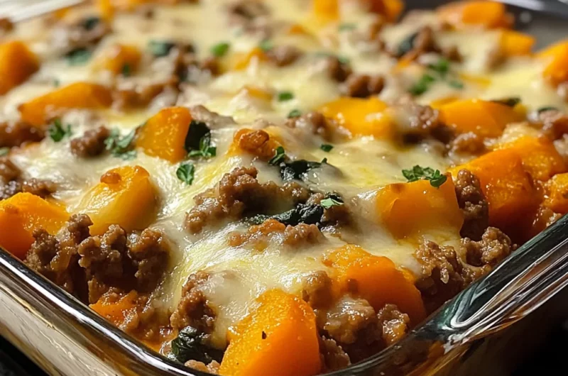 Ground Turkey Sweet Potato Casserole