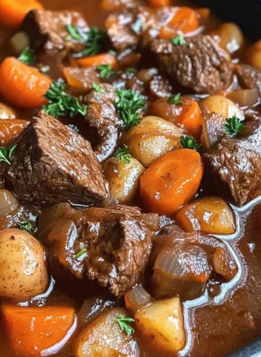 Guinness Stew Recipe: A Hearty Irish Classic