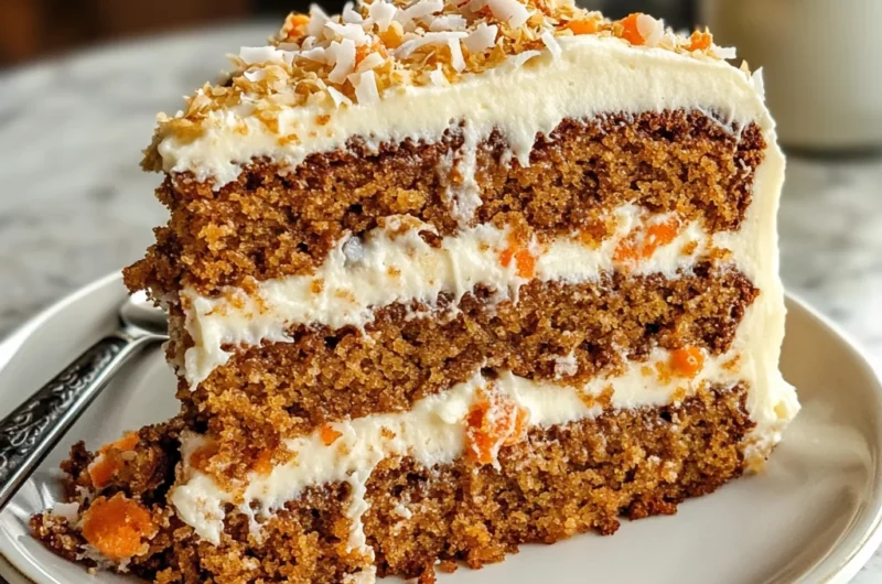 Hawaiian Carrot Pineapple Cake – A Tropical Twist on a Classic Favorite
