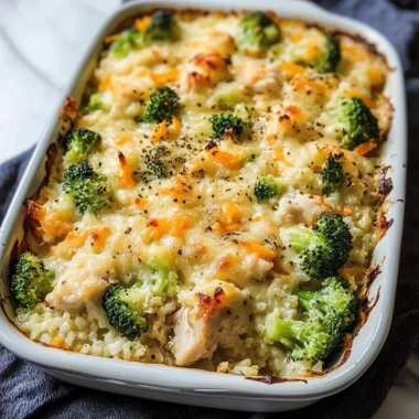 Healthy Chicken Cauliflower Rice Casserole: The Cozy Casserole That Won’t Weigh You Down