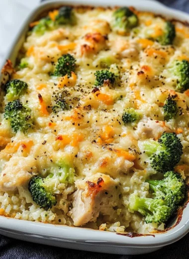 Healthy Chicken Cauliflower Rice Casserole: The Cozy Casserole That Wont Weigh You Down