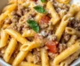 High Protein Creamy Beef Pasta Recipe for Quick Weeknight Dinners