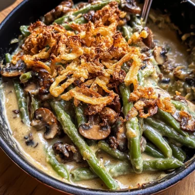 Homemade Green Bean Casserole