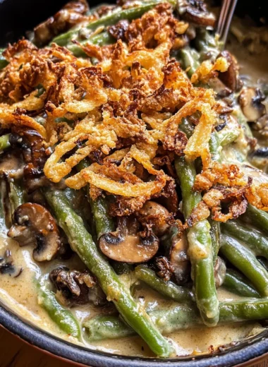 Homemade Green Bean Casserole