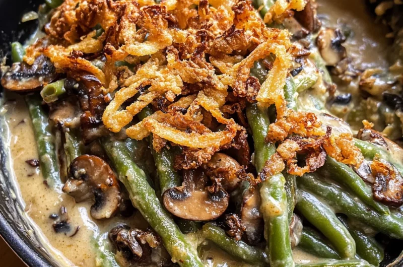 Homemade Green Bean Casserole