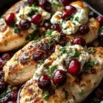 Honey Cranberry Chicken Bake with Ricotta Cheese – Easy, Flavor-Packed Dinner in 40 Minutes!