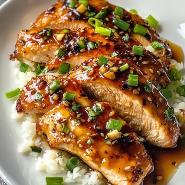 Honey Garlic Chicken Breasts