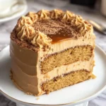 Irresistible Caramel Coffee Buttercream Cake