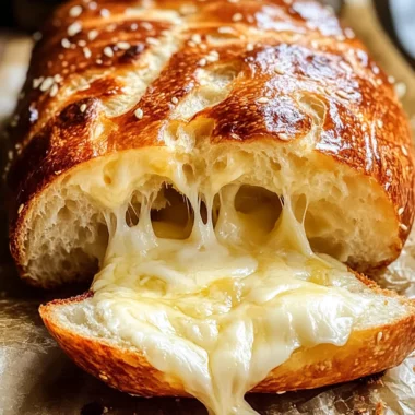 Irresistible Homemade Cheese Bread That’s Soft and Cheesy