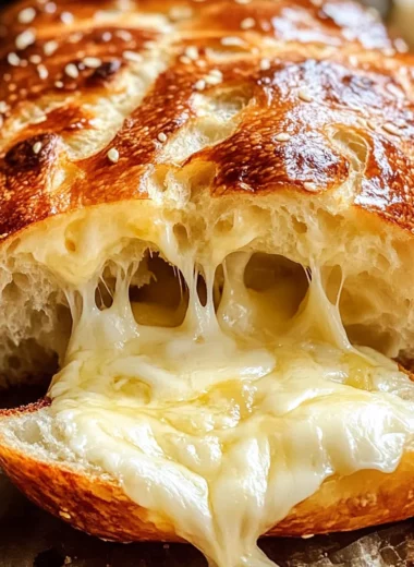 Irresistible Homemade Cheese Bread Thats Soft and Cheesy