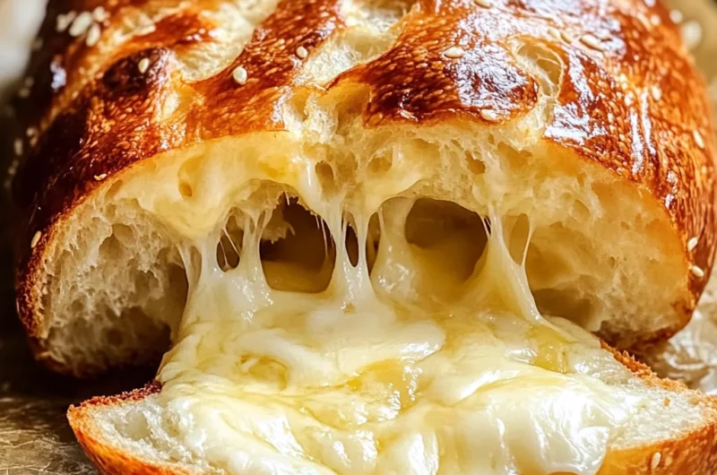 Irresistible Homemade Cheese Bread That’s Soft and Cheesy