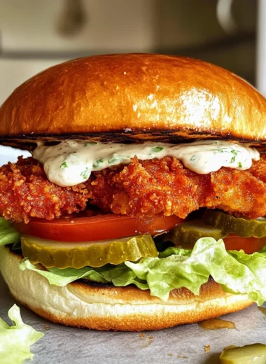 Juicy Air Fryer Chicken Sandwich with a Flavorful Coating
