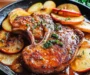 Juicy Apple Butter Pork Chops