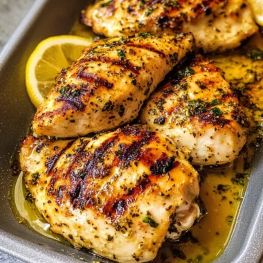 Juicy Mediterranean Chicken Marinade