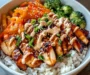 Korean BBQ Chicken Bowls with Gochujang Cream Sauce Awaits!