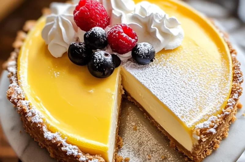 Lemon Cheesecake Delight Recipe is a must-try dessert!