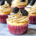 Lemon Poppy Seed Cupcakes
