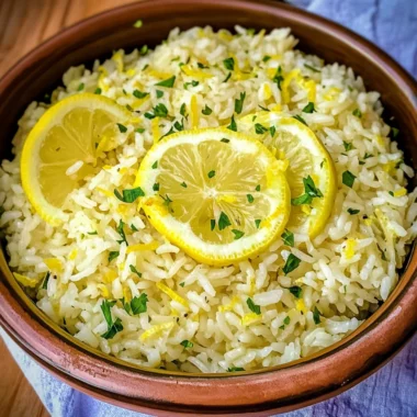 Light and Flavorful Greek Lemon Rice for Every Occasion