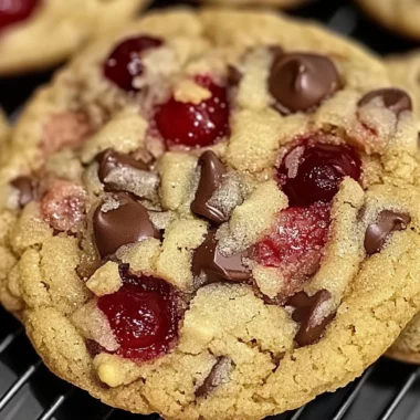 Maraschino Cherry Chocolate Chip Cookies Recipe