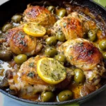 Mediterranean Chicken with Lemons and Olives