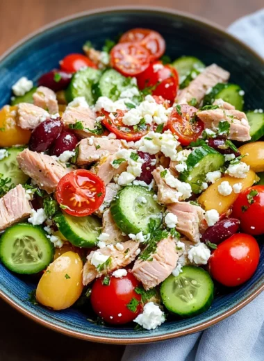 Mediterranean Tuna Salad