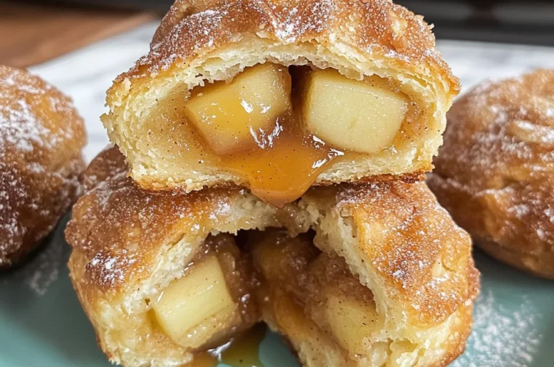 Mouthwatering Caramel Apple Pie Bombs