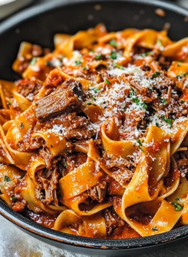 One Pot Short Rib Bolognese