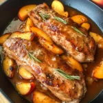 Peach Glazed Pork Tenderloin