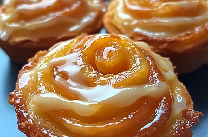 Peach Pie Cruffins Recipe