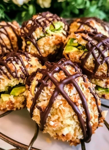 Pistachio Coconut Macaroons