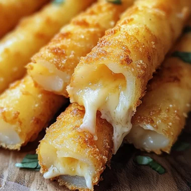 Potato Cheese Sticks