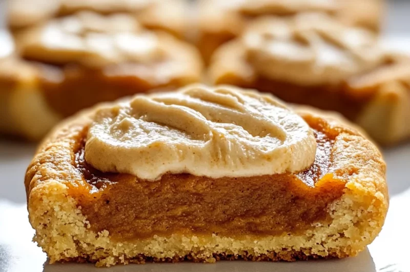 Pumpkin Pie Cookie Recipe