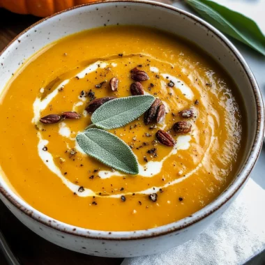 Pumpkin Sage Bisque