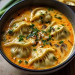 Quick Coconut Curry Soup with Dumplings - Alrightwithme
