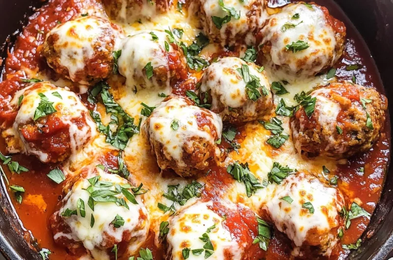 Recipe: Slow Cooker Chicken Parm Meatballs