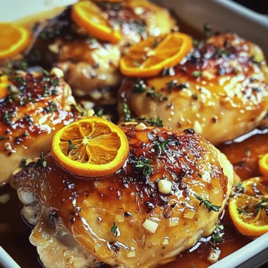 Roasted Orange Chicken