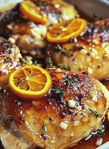 Roasted Orange Chicken