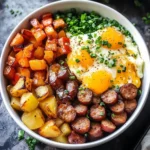 Sausage and Potato Meal Prep Breakfast Bowls