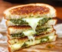 Sourdough Pesto Grilled Cheese