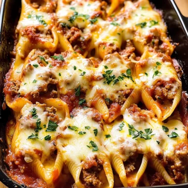 Stuffed Shells with Meat