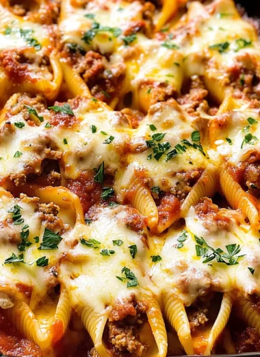 Stuffed Shells with Meat