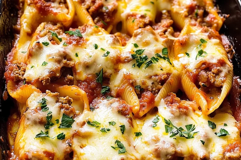 Stuffed Shells with Meat